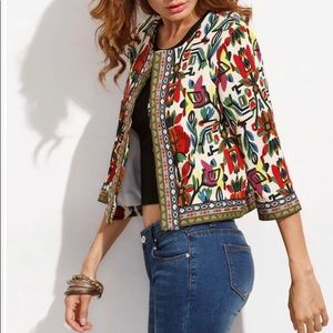🆕 Tribal print jacket